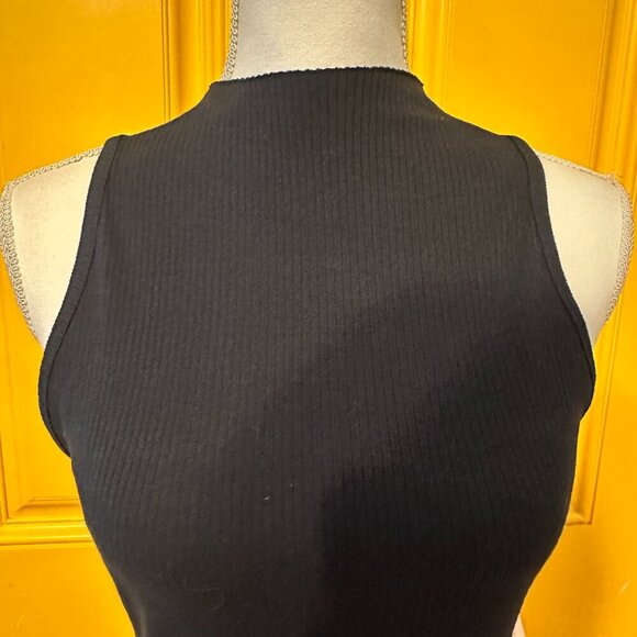 Maeve Tops - Maeve by ANTHROPOLOGIE Ribbed Tank SZ Medium Contemporary Y2K‎ Chic